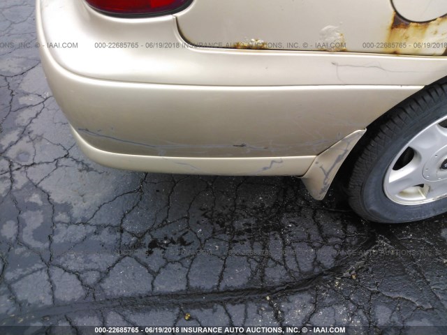 1G1NE52J316182536 - 2001 CHEVROLET MALIBU ოქროსფერი ფოტო 6