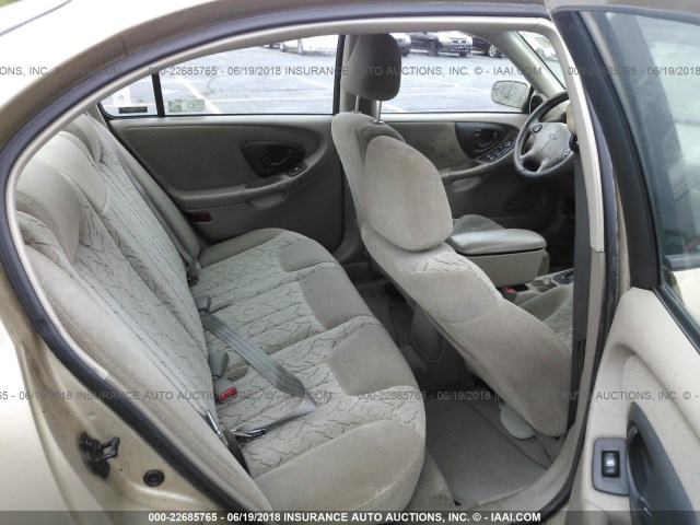 1G1NE52J316182536 - 2001 CHEVROLET MALIBU ოქროსფერი ფოტო 8