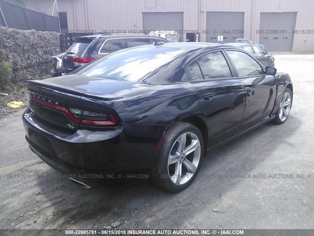 2C3CDXCT7JH175413 - 2018 DODGE CHARGER R/T BLACK photo 4