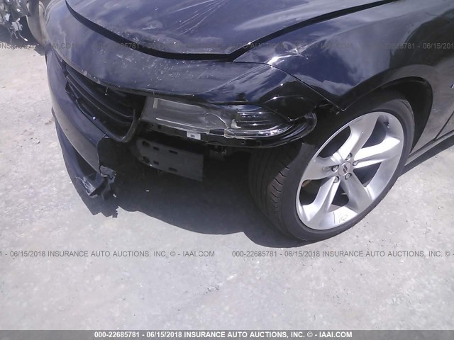 2C3CDXCT7JH175413 - 2018 DODGE CHARGER R/T BLACK photo 6