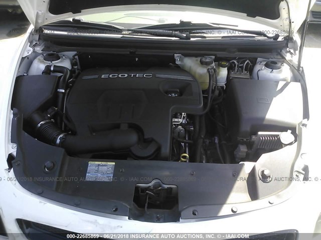 1G1ZG57B79F134028 - 2009 CHEVROLET MALIBU LS 白色 照片 10