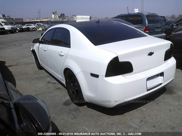 1G1ZG57B79F134028 - 2009 CHEVROLET MALIBU LS 白色 照片 3