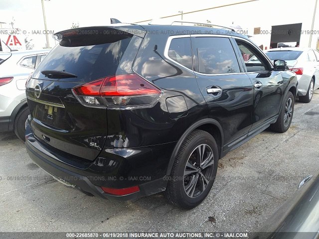 JN8AT2MT3JW465001 - 2018 NISSAN ROGUE S/SL/SV BLACK photo 4