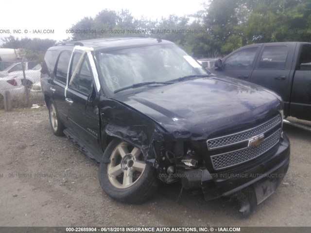 1GNFC13J97R336108 - 2007 CHEVROLET TAHOE C1500 BLACK photo 1