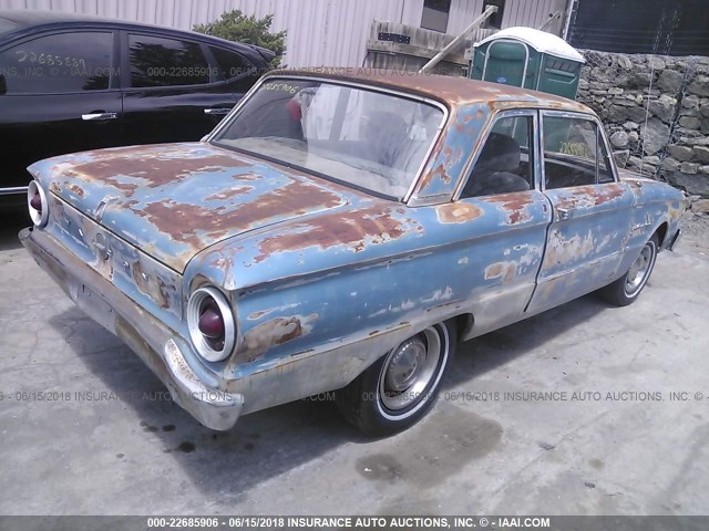 3T01U186454 - 1963 FORD FALCON BLUE photo 4