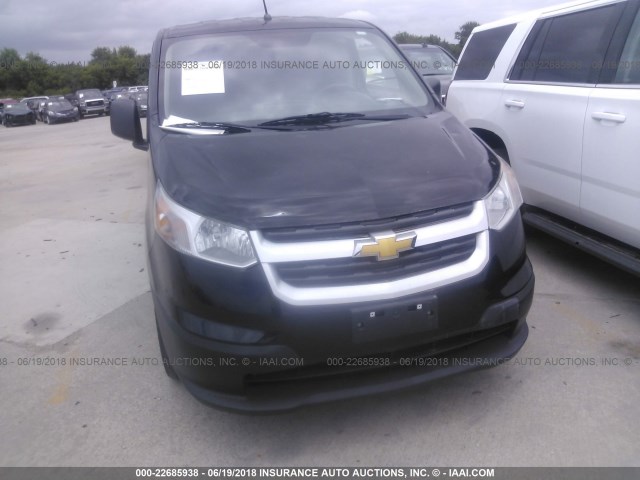 3N63M0YN8FK694887 - 2015 CHEVROLET CITY EXPRESS LS BLACK photo 6