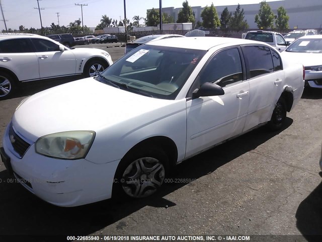 1G1ZS58F37F165791 - 2007 CHEVROLET MALIBU LS Ağ foto 2