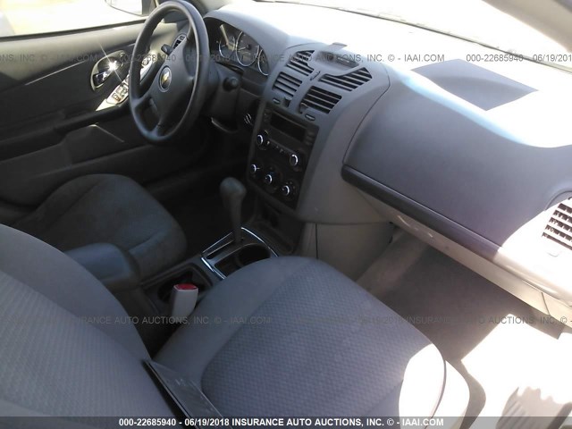 1G1ZS58F37F165791 - 2007 CHEVROLET MALIBU LS Ağ foto 5
