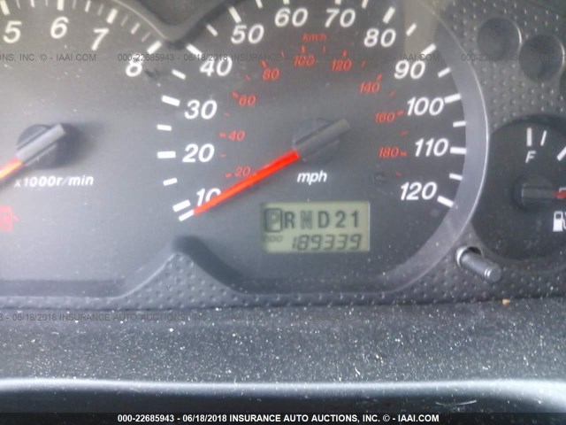 4F2YU09181KM48592 - 2001 MAZDA TRIBUTE LX/ES 金色 照片 7