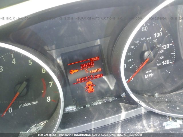 JA4AS2AW1BU023998 - 2011 MITSUBISHI OUTLANDER ES ვერცხლისფერი ფოტო 7