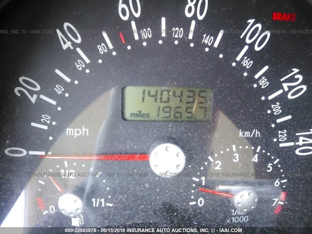 3VWBB61C8WM005495 - 1998 VOLKSWAGEN NEW BEETLE 蓝色 照片 7