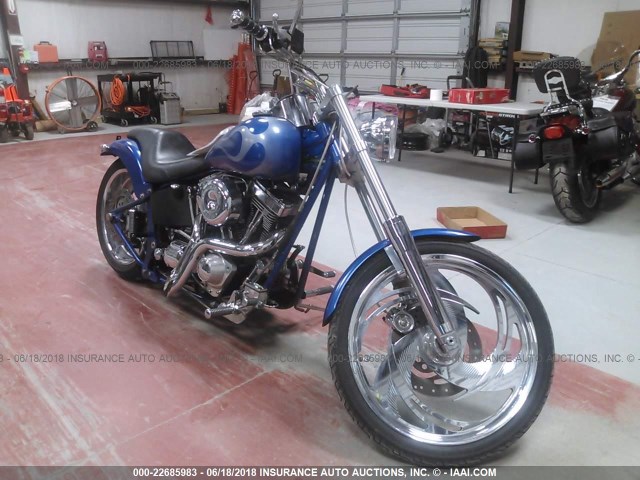 SP26096LA - 2012 CUSTOM CUSTOM BUILT MOTORCYCLE  BLUE photo 1