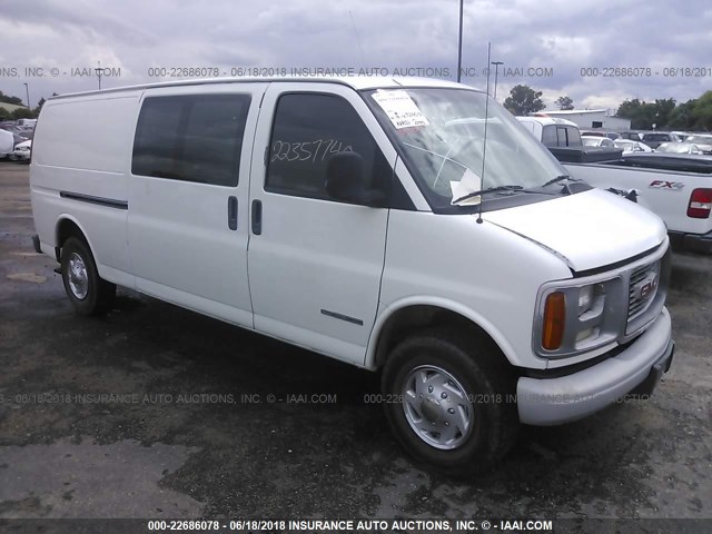 1GTHG39R521149857 - 2002 GMC SAVANA G3500 WHITE photo 1