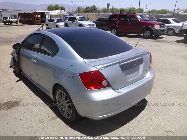 JTKDE167860126105 - 2006 TOYOTA SCION TC 蓝色 照片 3