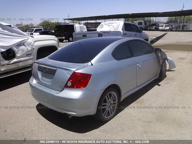 JTKDE167860126105 - 2006 TOYOTA SCION TC 蓝色 照片 4