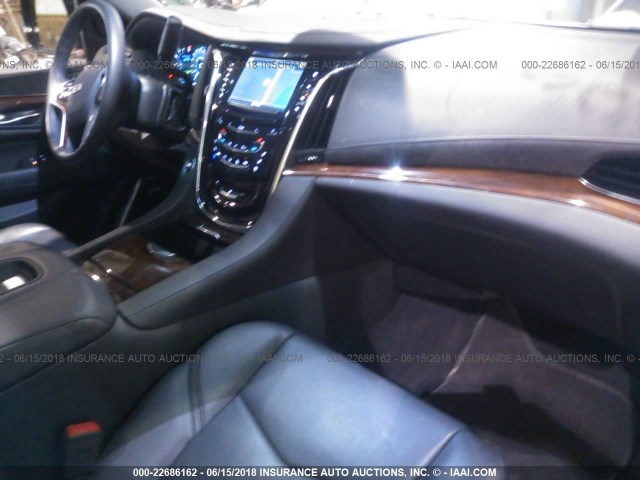 1GYS4HKJ0JR104447 - 2018 CADILLAC ESCALADE ESV LUXURY BLACK photo 5