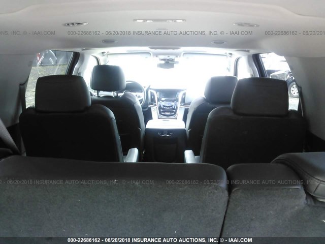 1GYS4HKJ0JR104447 - 2018 CADILLAC ESCALADE ESV LUXURY BLACK photo 8