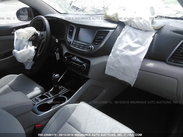 KM8J3CA43JU609443 - 2018 HYUNDAI TUCSON LIMITED/SPORT AND ECO/SE BLACK photo 5