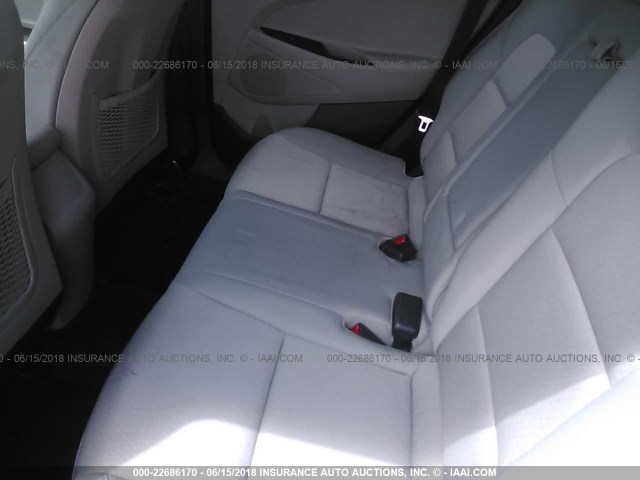 KM8J3CA43JU609443 - 2018 HYUNDAI TUCSON LIMITED/SPORT AND ECO/SE BLACK photo 8