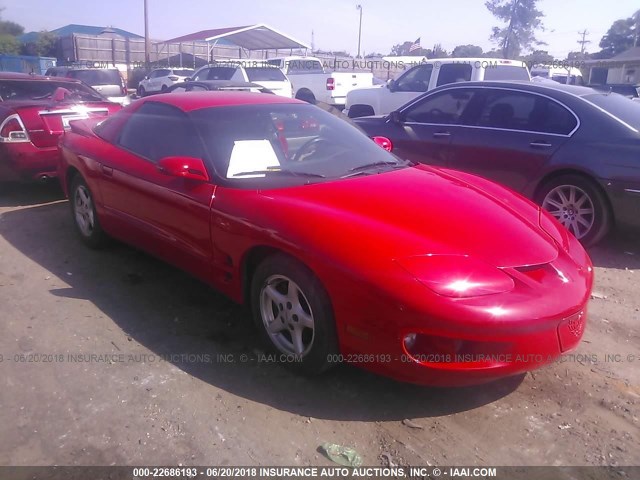 2G2FS22K8Y2168014 - 2000 PONTIAC FIREBIRD RED photo 1