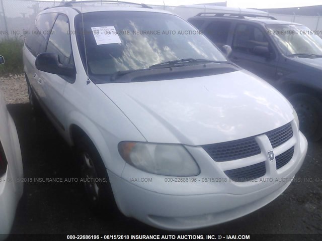 2D4GP44363R253679 - 2003 DODGE GRAND CARAVAN SPORT WHITE photo 1