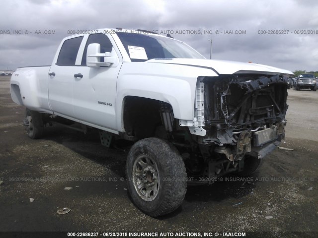 1GC4KYC80FF115196 - 2015 CHEVROLET SILVERADO K3500 WHITE photo 1