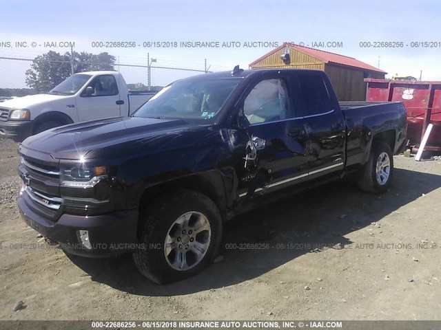 1GCVKSEC4GZ167112 - 2016 CHEVROLET SILVERADO K1500 LTZ BURGUNDY photo 2