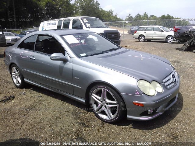 WDBTJ56H89F264581 - 2009 MERCEDES-BENZ CLK 350 GRAY photo 1