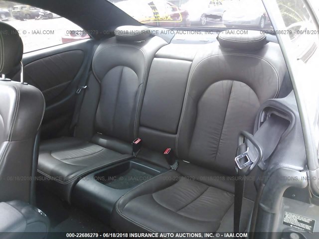 WDBTJ56H89F264581 - 2009 MERCEDES-BENZ CLK 350 GRAY photo 8