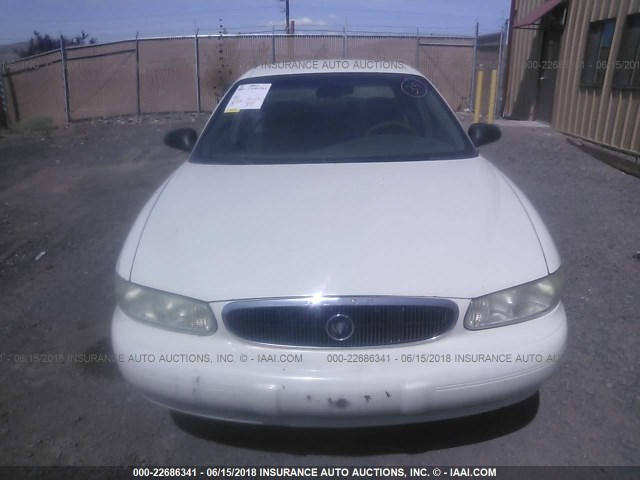 2G4WS52J631232436 - 2003 BUICK CENTURY CUSTOM WHITE photo 6