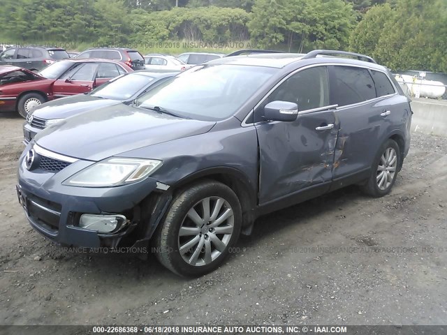 JM3TB38YX70106671 - 2007 MAZDA CX-9 GRAY photo 2