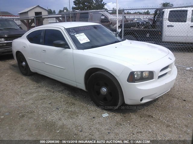 2B3LA43G96H360528 - 2006 DODGE CHARGER SE/SXT WHITE photo 1