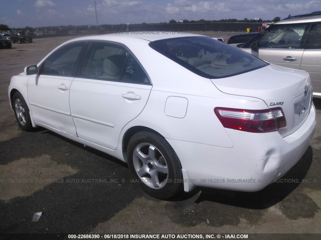 4T1BE46K99U871149 - 2009 TOYOTA CAMRY SE/LE/XLE WHITE photo 3