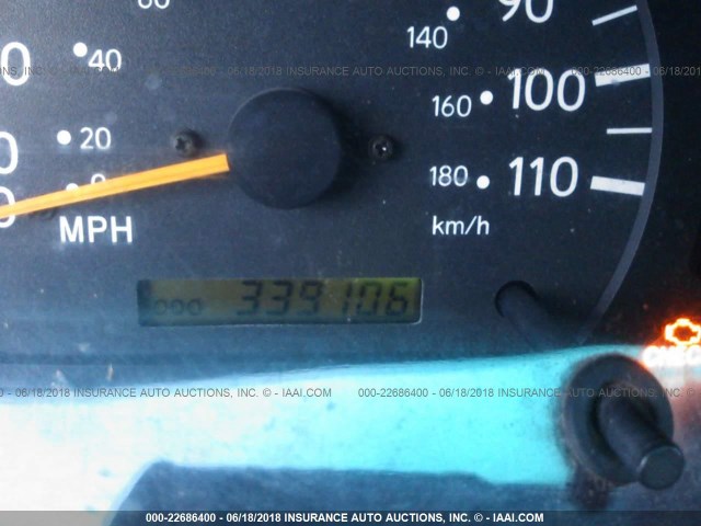 4TASN92N1XZ516389 - 1999 TOYOTA TACOMA XTRACAB PRERUNNER მწვანე ფოტო 7