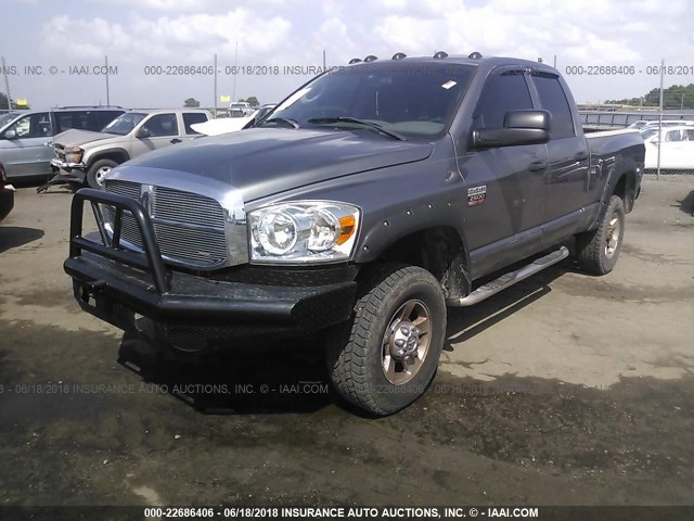 1D7KS28CX7J535912 - 2007 DODGE RAM 2500 ST/SLT GRAY photo 2