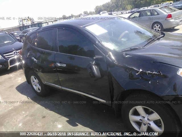 JN8AS5MV5DW632078 - 2013 NISSAN ROGUE S/SV BLACK photo 6