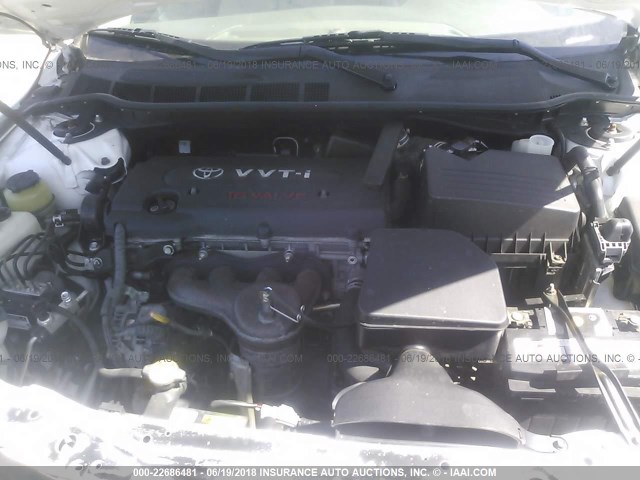 4T1BE46K29U802366 - 2009 TOYOTA CAMRY SE/LE/XLE 白色 照片 10
