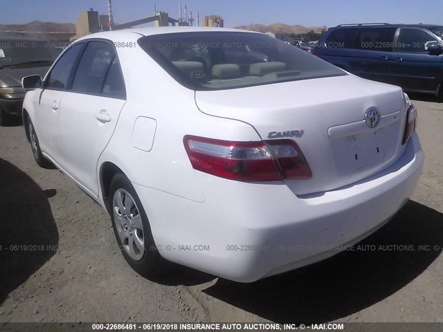 4T1BE46K29U802366 - 2009 TOYOTA CAMRY SE/LE/XLE 白色 照片 3