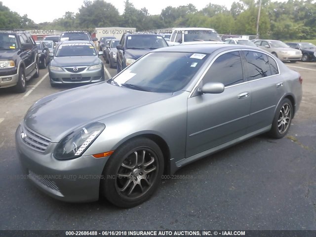 JNKCV51E36M518738 - 2006 INFINITI G35 Pewter photo 2