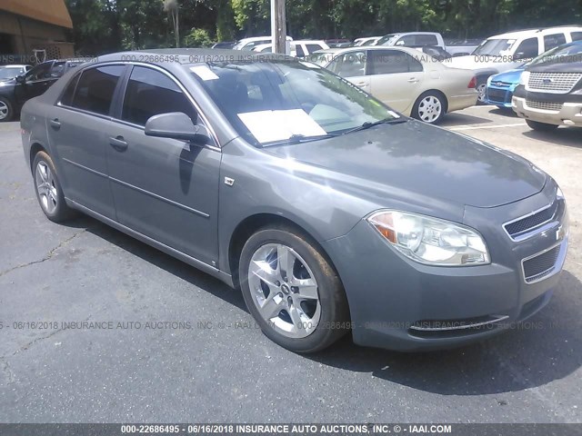 1G1ZH57B28F244271 - 2008 CHEVROLET MALIBU 1LT 灰色 照片 1