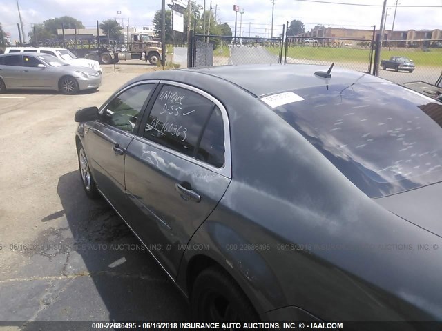 1G1ZH57B28F244271 - 2008 CHEVROLET MALIBU 1LT 灰色 照片 6