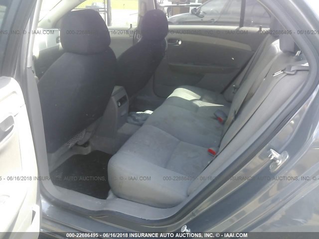 1G1ZH57B28F244271 - 2008 CHEVROLET MALIBU 1LT 灰色 照片 8