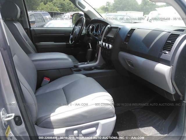 5TFHW5F13CX253307 - 2012 TOYOTA TUNDRA CREWMAX LIMITED Gümüş foto 5