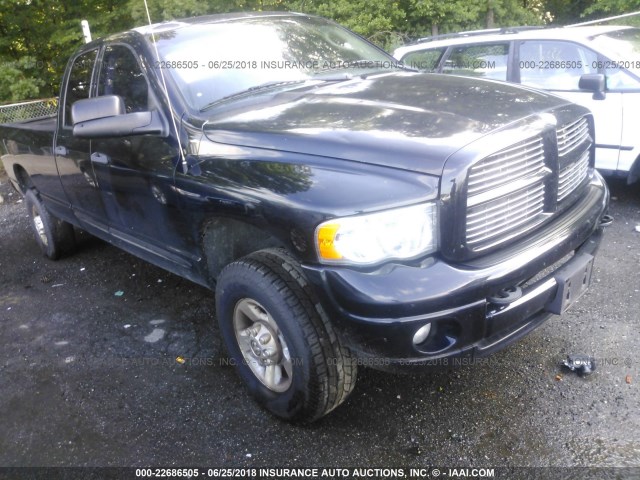 3D7KU28C14G238745 - 2004 DODGE RAM 2500 ST/SLT 黑色 照片 1