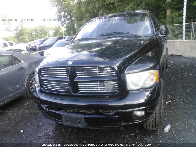 3D7KU28C14G238745 - 2004 DODGE RAM 2500 ST/SLT 黑色 照片 6