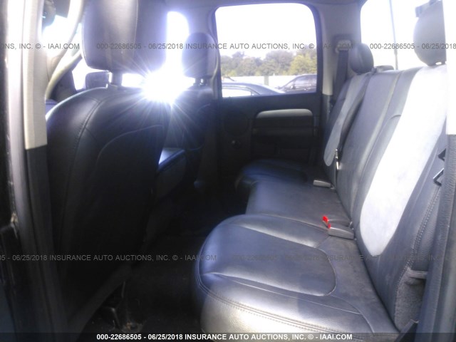 3D7KU28C14G238745 - 2004 DODGE RAM 2500 ST/SLT 黑色 照片 8