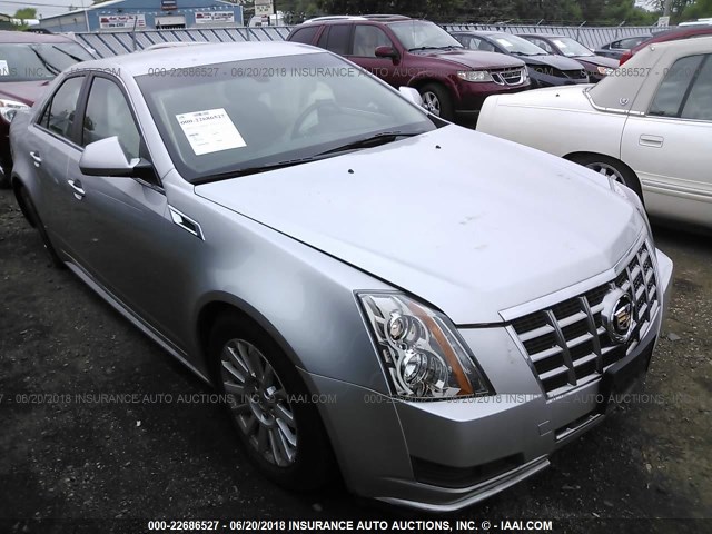 1G6DG5E5XD0170342 - 2013 CADILLAC CTS LUXURY COLLECTION SILVER photo 1