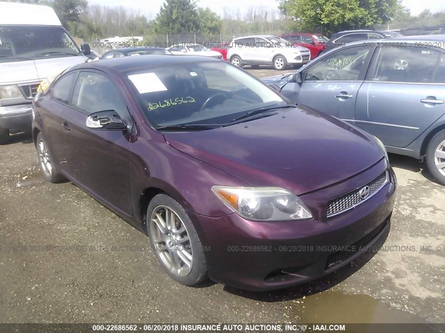 JTKDE177760126594 - 2006 TOYOTA SCION TC 紫色 照片 1