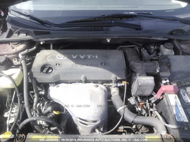 JTKDE177760126594 - 2006 TOYOTA SCION TC 紫色 照片 10