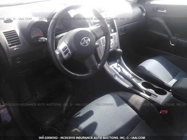 JTKDE177760126594 - 2006 TOYOTA SCION TC 紫色 照片 5